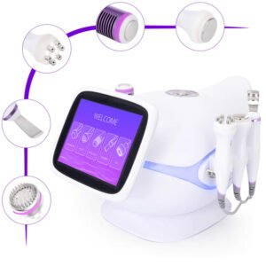 5 in 1 Multifunctional Photon Ultrasound RF LED Microcurrent Hot&Cold Hammer Acne Treatment Skin Scrubber Machine