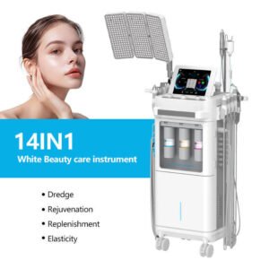14 in1  Facial Aqua Peeling Oxygen Hydra Dermabrasion Bubble Spa Facial Rejuvenation Deep Cleaning Dermabrasion Comprehensive Skin Management Machine