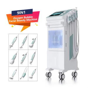 9IN1 Hydra Dermabrasion Facial Skin Care Lifting Firming Cleaning Oxygen Jet Peel Water Aqua Peeling Beauty Machine