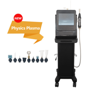 9 in 1 Cold and Warm Plasma Face Lifting Jet Plasma Pen Ozone Therapy Fibroblast 10 Tips Skin Rejuvenation Eyelid Machine
