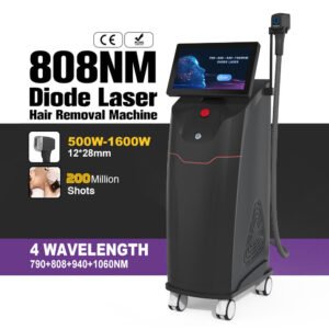 4 Wavelength 808 790 940 1064nm Didode Laser Hair Removal Ice Titanium High Power Permanent Painless Beauty Machine