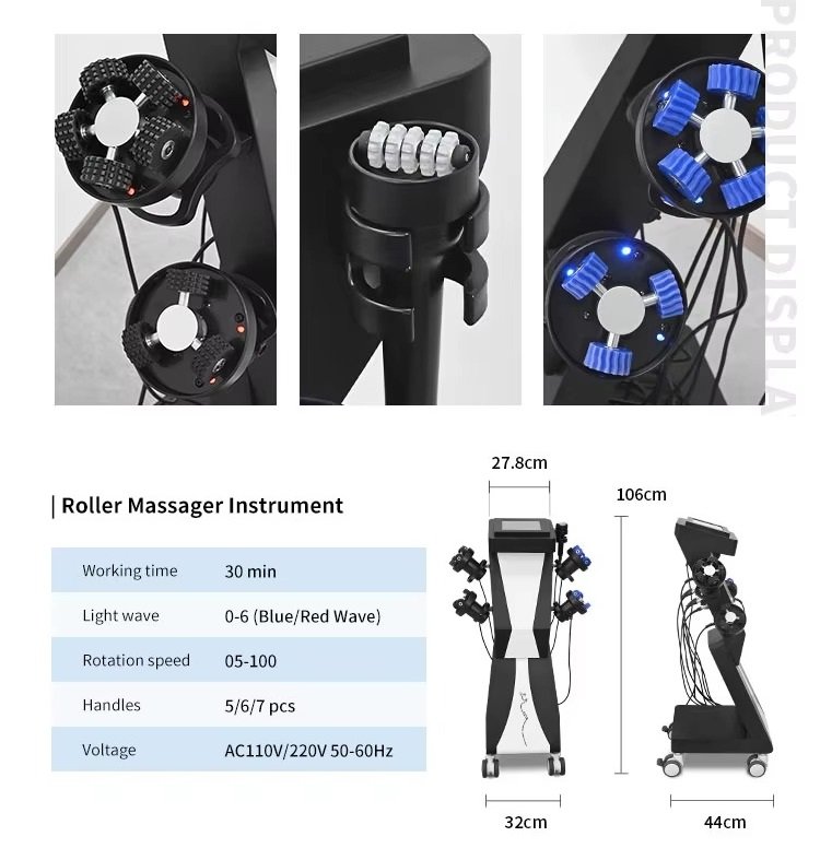 Professional Massage Roller Therapy Face Body Slimming Vibration Massager Relieve Pain Cellulite Massager Machine - Image 4