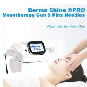 Smart Mesotherapy InjectorAir Cooling System Wrinkle Mesogun Facial Moisturizing No Needle Mesotherapy Gun Machine