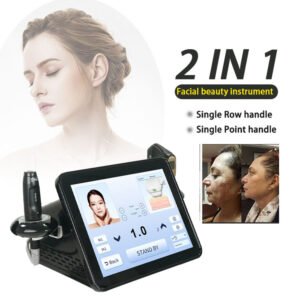 2 in 1 HIFU Anti-Wrinkle Facial Lifting Skin Tightening Body Sliming Skincare Beauty Machine