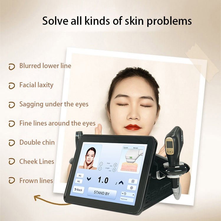 2 in 1 HIFU Anti-Wrinkle Facial Lifting Skin Tightening Body Sliming Skincare Beauty Machine - Image 5