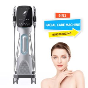 9 in 1 Hydra Water Dermabrasion H2O2 Bubble Oxygen Jet Aqua Peel Facial Machine