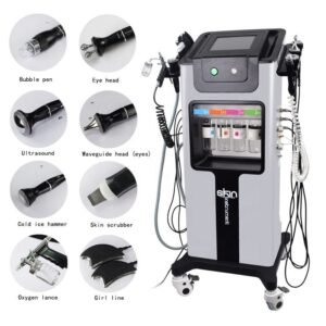 8 in 1 Hydro Dermabrasion Facial Deep Cleaning Eye Lifting Water Oxygen Aqua Peeling Machine