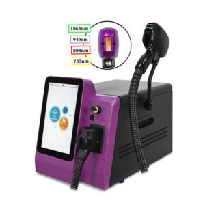4 Wavelength Diode Laser 755+808+940+1064nm Multiple-Skin-Tone Hair Removal Machine