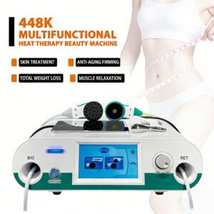 Indiba 448KHz Tecar Therapy RF Fat Reduce Physiotherapy Fascia Veterinary Therapy Machine