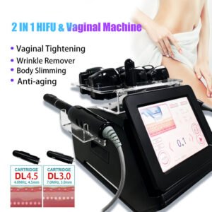 2-in-1 Upgrade Multifunctional 7D HIFU + Vaginal HIFU Beauty Machine for Skin Whitening and Lifting