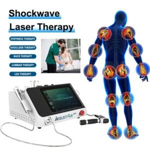 2 in 1 1064nm Diode Laser Pain Relief Rehabilitation Focused Shock Wave Therapy Machine