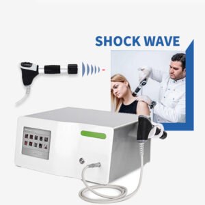 Professional Shockwave Therapy Machine with 9 Working Heads Deep Fascia Physiotherapy Device for Joint Pain Relief, ED Treatment, and Body Slimming