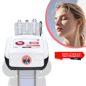 4-in-1 Multifunctional Vacuum RF Facial Skin Rejuvenation Machine Lifting Skin Tightening Anti-Aging Wrinkle Reduction Deep Cleansing