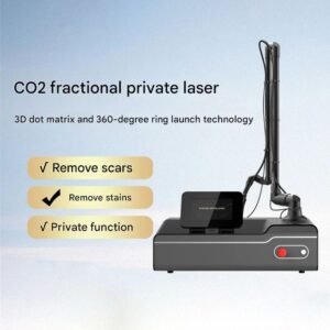 60W CO2 Laser Fractional Postpartum Vaginal Laxity Urinary Incontinence Eliminate Stretch Marks Skin Rejuvenation Resurfacing Machine