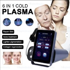 6-in-1 Ozone Hot Cold Plasma Eyelid Wrinkle Scalp Treatment Skin Care Rejuvenation Anti-Wrinkle Acne Removal Machine