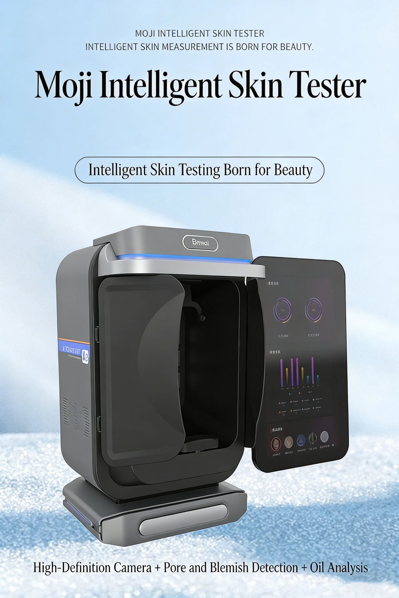 3D AI Scanner Camera Facial Test Skin Face Analysis Skin Scalp Analyzer Machine - Image 8