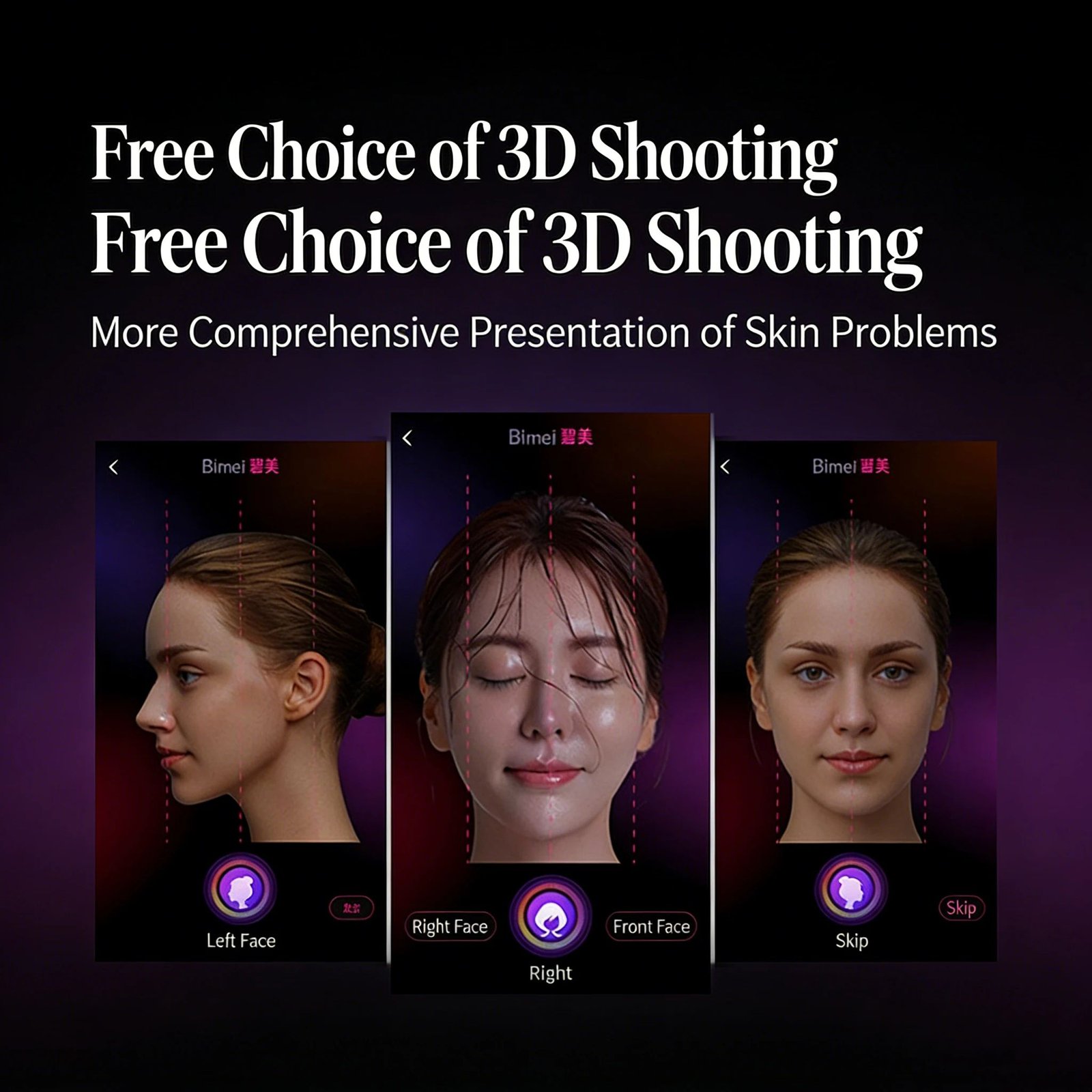 3D AI Scanner Camera Facial Test Skin Face Analysis Skin Scalp Analyzer Machine - Image 13